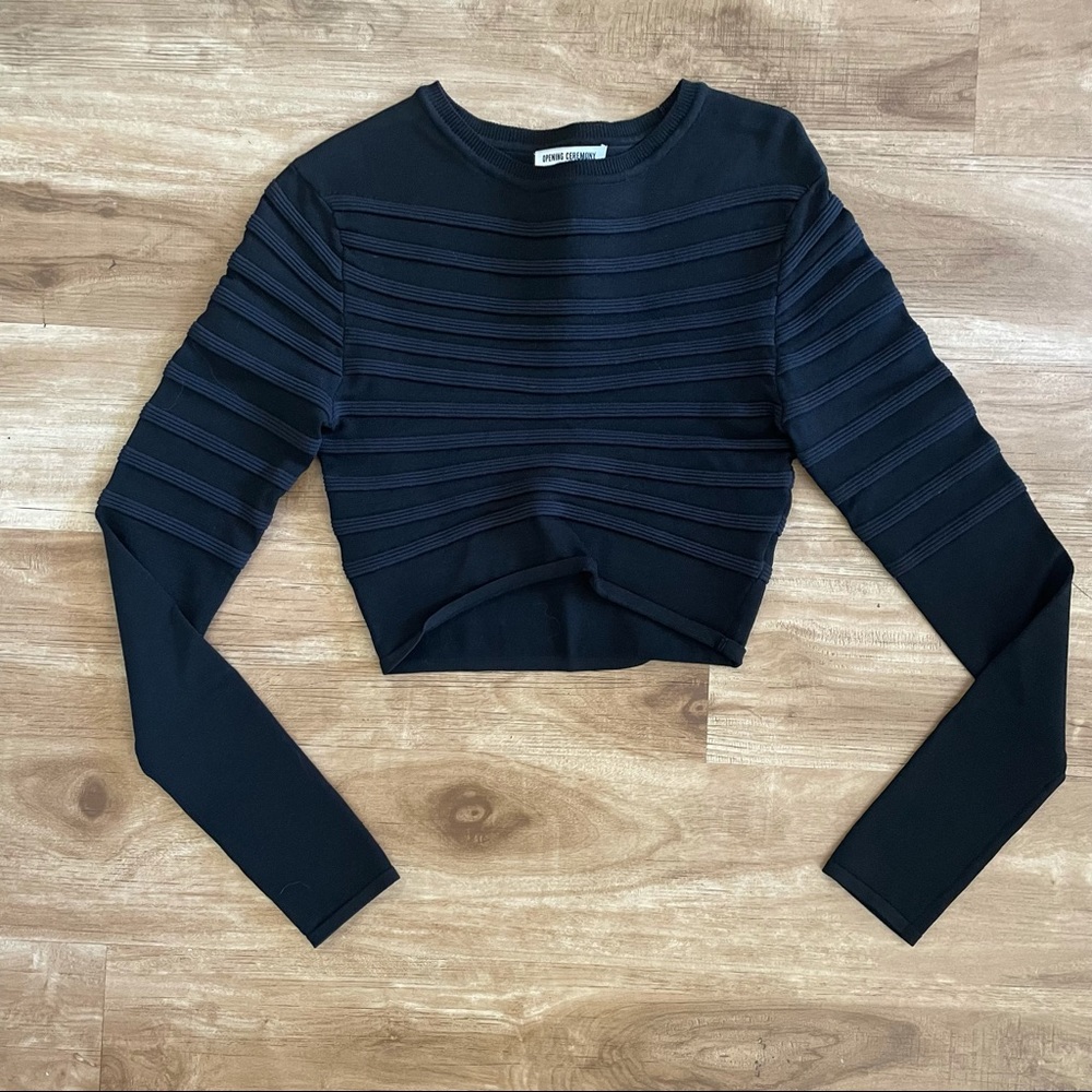 Opening Ceremony Black Long Sleeve